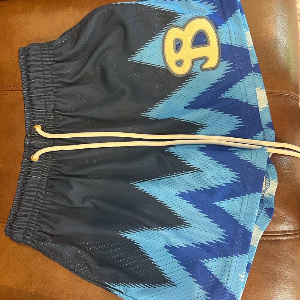 BucketSquad Kids Shorts with Embroidered B Patch